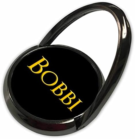 3дРоза Боби-Популярното име за момиче в САЩ. Жълто на черно Амулет - Телефонни разговори (phr_351369_1)