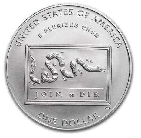 Айде Сребърен Долар монета на Бенджамин Франклин 2006 година на издаване и Набор от Летописи - Запечатанная Монетная опаковка с