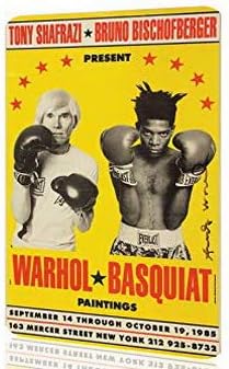 Красив Метален Знак На Анди Уорхол Basquiat Боксовия Плакат На Арт 12 Х 8 См