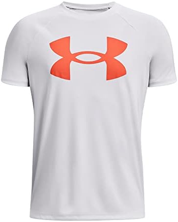 Тениска с къс ръкав с голяма лого на Under Armour Boys'Tech за момчета