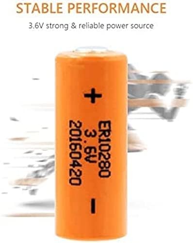 Литиева батерия MORBEX ER10280 3,6 НА 450 mah батерия FX2NC 32BL ER10 28 2/3AAA за счетоводните системи на комуналните услуги, 1