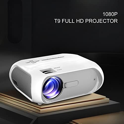 Видео проектор за кино Yosoo, Безшумен Мини Проектор с Висока яркост 1080P за Кино