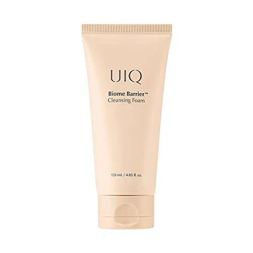 Почистваща пяна за UIQ Biome Barrier™ 4,05 течни унции | Корейски грижа за кожата - пенка за измиване на лицето с привеждането в