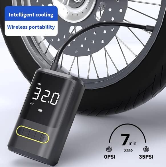 Универсална помпа за изпомпване на гуми ProInflate 150PSI - Акумулаторна Електрическа въздушна помпа Type-C с акумулаторна батерия
