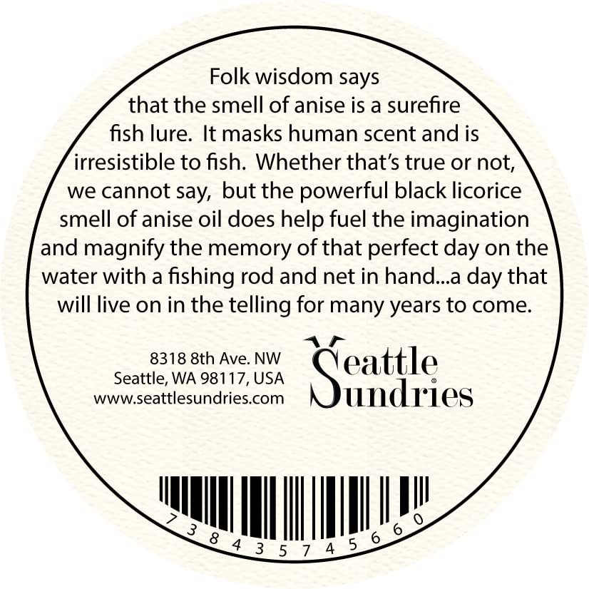 Seattle Sundries | Сапун с анасон и чайным дърво за мъже и жени - 1 (4 унции) на ръчно изработени Сапун с натурален мирис на многократно