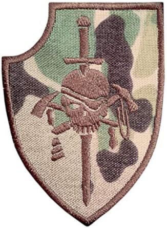 Мультикамерный Пластир с кука за бойния дух Морски пехотинци на САЩ Silver Squadron Kopfjager DEVGRU ST6 NSWDG ACU