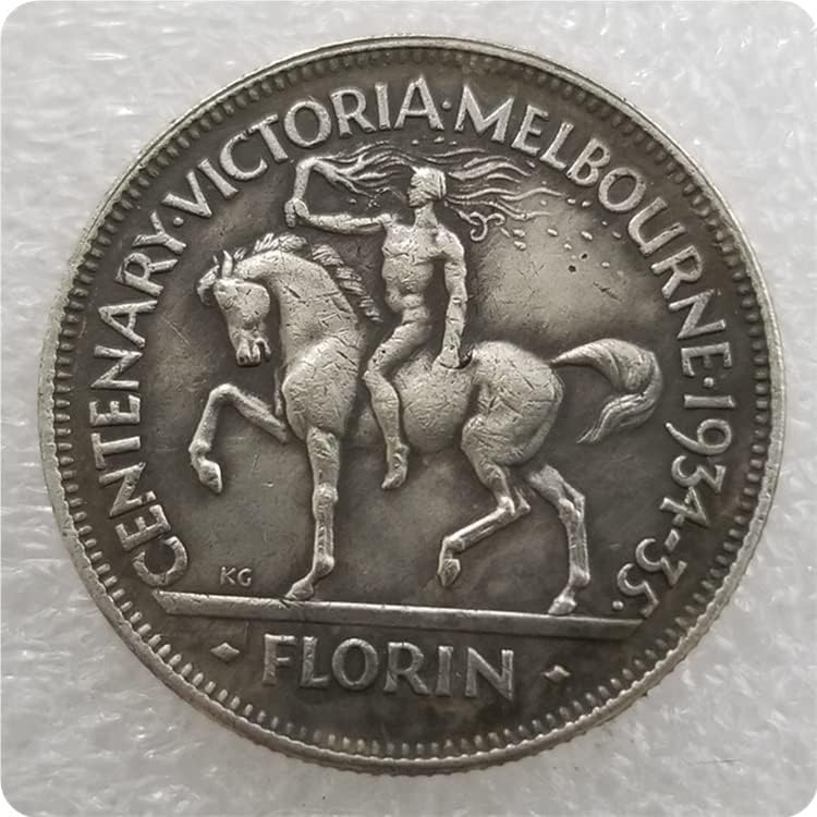 Старинни занаяти Австралия 1934/35 Сребърен долар 1159-1