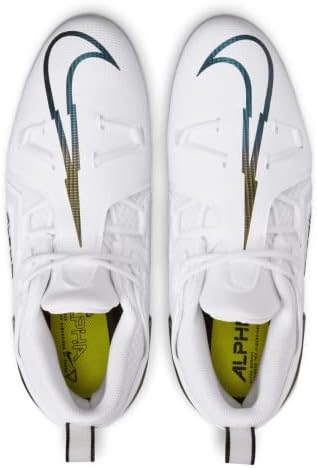 Мъжки футболни обувки Найк Алфа Menace Pro 3 Mid, размер на 8,5 (Бели)