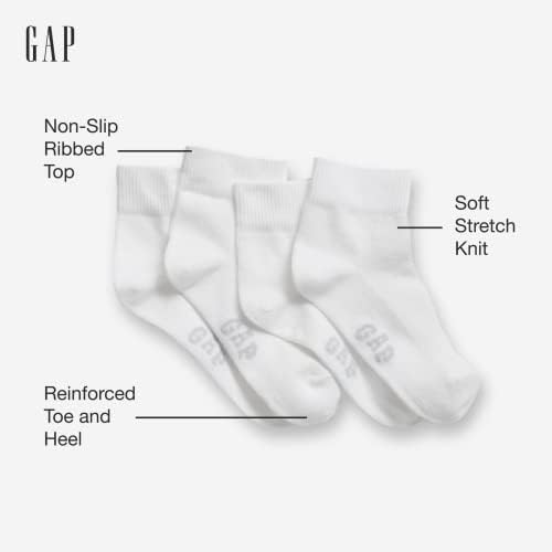 Чорапи GAP Boys ' 3 опаковки Quarter Crew Socks