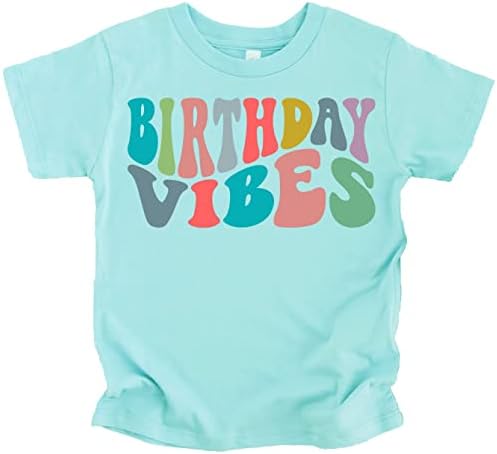 Празнични Емоции Заводные Тениски за деца и Млади Момичета за Рожден Ден