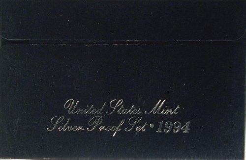 Сребърен комплект 1994 г. американската проби в Оригиналната Правителствена опаковка
