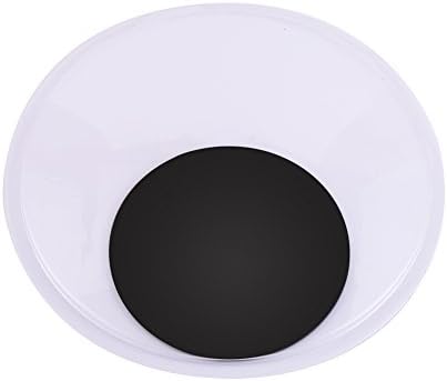5 Инча (13 см) и 4 бр. Гигантски Черни Очи Googly Wiggle С самоклеющимся покритие за ръчно изработени бижута Направи си сам