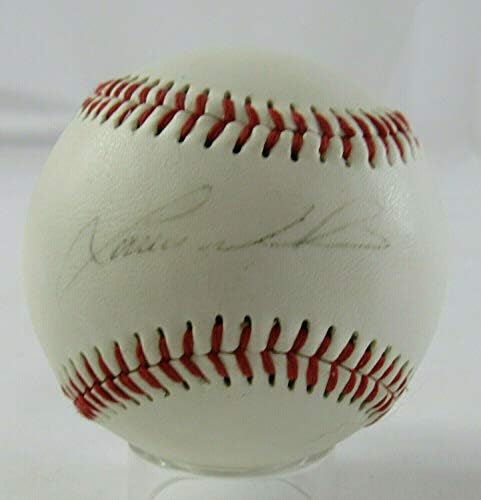 Ланс Никро Подписа Автограф Rawlings Baseball B102 - Бейзболни Топки С Автографи