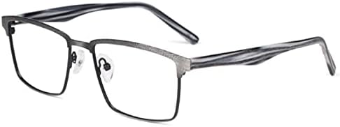 Мъжки Модни Сини Светозащитные Очила за четене, Лесен Компютърен Четец TR90 (Цвят: кафяв размер: 1,5 +)