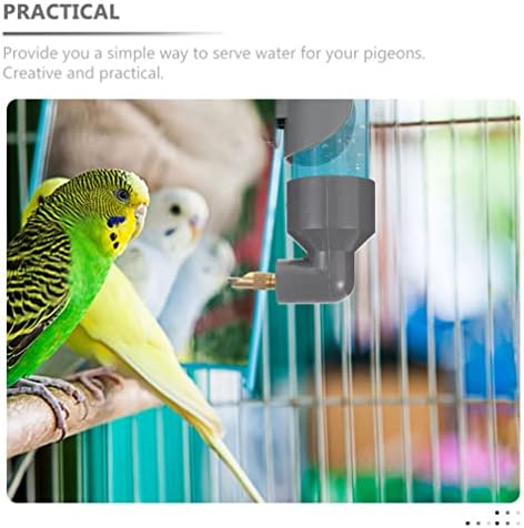 Ipetboom Бутилка за вода за Чинчила Автоматичен Фидер вода за Птиците Автоматичен Вода Опаковка за Птици за Клетките Контейнер за