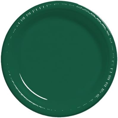 Творческа Трансформация на Нюанса на цвета, 20 Пластмасови места за хранене Чинии, Мерцающее Сребро