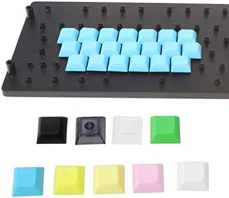 PBT Keycaps DSA 1u Празни Печатни Капачки За ключове За Геймърска Механична Клавиатура Жълто, Зелено, Розово, Синьо,