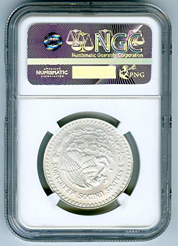 2015 Мексико М Libertad 1/2 УНЦИЯ Сребро монети ОНЗА проба .999 за ПЪРВИ път ПУСНАТА Сребърната монета MS69 NGC