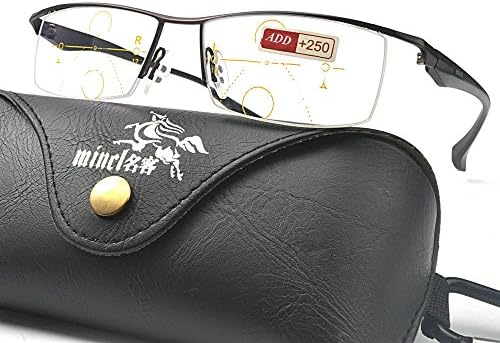 mincl/Прогресивно Многофокусные Очила За Четене, Мъжки Бизнес Очила
