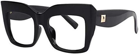 Дамски Дебели квадратни очила за четене Zeelool Readers Стандартно с антирефлексно покритие Alberta FP0668