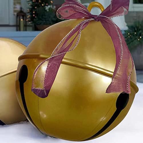 npkgvia 24-Инчов Гигантски Коледен надуваем балон от PVC, Външно украшение, Надувное Коледна украса, Външна декорация за градината, Коледно дърво, Коледна украса, сухожил