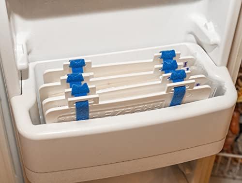 Freeze Flat от Priver, Аксесоар за молокоотсоса за замразяване и съхранение на пакети с течност (кърма, пакети с лед) за организиране