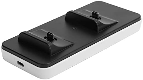Двойно Зарядно Устройство за Геймпада, Лека зарядно устройство за PS5 за Безжичен контролер Геймпада PS5
