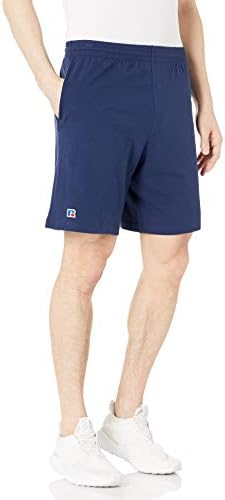 Мъжки къси панталони от памук Премиум-клас Russell Athletic с халки и джобове
