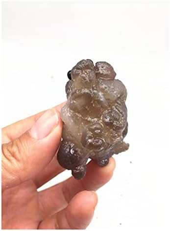 Кварцов камък ALREMO Естествен кварцов кристал нечовешки животински форма на проби от необработени камъни линг чи Чакра колекционерска