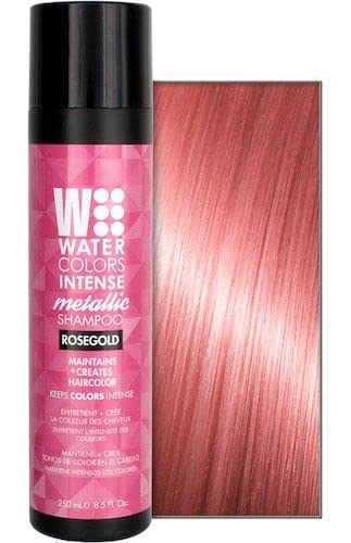 Акварелни бои Интензивен метален цвят, осаждающий шампоан без сулфати, поддържа и подобрява цвета на косата (интензивен метален