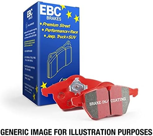 EBC Спирачки DP31794C Redstuff Керамична Спирачна блок с ниско съдържание на прах