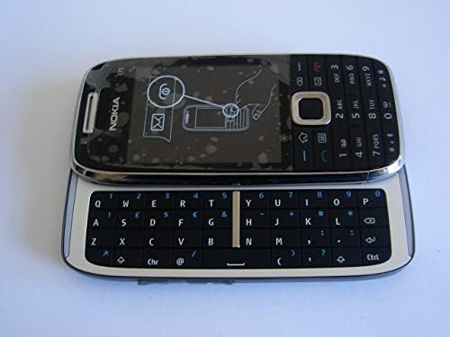Nokia E75-1 50MB Qwerty с фабрично разблокировкой 3G (сребро) - Международната версия