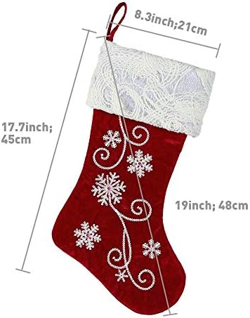 Коледни Чорапи XAMSHOR за Украса на семейни празници и Коледни Партита