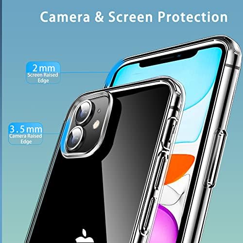 Магнитен калъф Hsefo за iPhone 11, Съвместим с безжична зареждане MagSafe, Полупрозрачна делото със защита от надраскване, устойчив