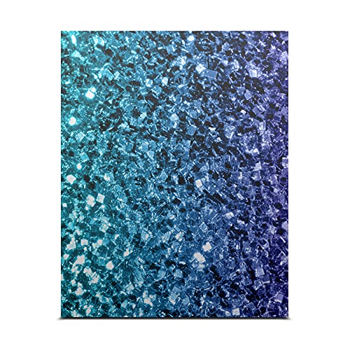 Дизайн на своята практика за главата Официално Лицензиран PLdesign Aqua Blue Art Mix Vinyl Стикер Детска Стикер на кожата, която