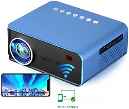 Мини проектор XDCHLK T4 3600 Лумена С поддръжка на Full 1080P LED Proyector с голям екран, Преносим за Домашно кино Smart Video