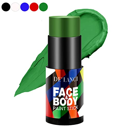 Пръчка За Нанасяне на Зелената Боя За лице DE ' LANCI, Пръчка За Нанасяне на Крем За тяло, Спортна Зелената Боя За Лице, Футболна